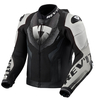 Δερμάτινο Μπουφάν REVIT HYPERSPEED 3 PRO Black/White