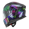 Κράνος CGM 311T BLAST TECH Black Violet Green fluo
