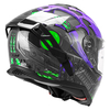 Κράνος CGM 363R SHOT VILAIN Black Violet Green