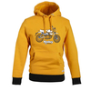 Honda Φούτερ Monkey Hoodie Yellow