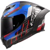 Κράνος LS2 FF807 DRAGON TRAX Gloss Blue Red