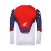 Honda Shirt MX Racing Jersey White Blue Red
