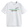T-Shirt Alpinestars Lanes SS CSF White