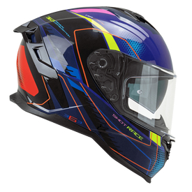 Κράνος CGM 363G SHOT RACE Blue Violet Red