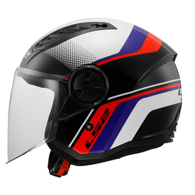 Κράνος LS2 OF616 AIRFLOW II Rush White Blue Red
