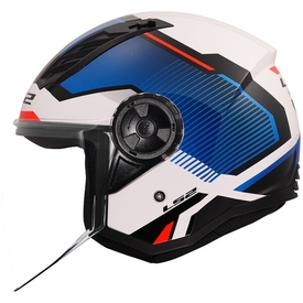 Κράνος LS2 OF616 AIRFLOW || SOLAR White Blue