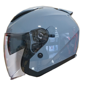 Κράνος YOHE 868 Glossy Grey