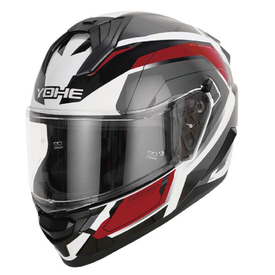 Κράνος YOHE 983 Grey / White / Red