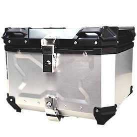 Βαλίτσα ANAX Αλουμινίου Ασημί 55L inox