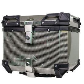 Βαλίτσα ANAX Αλουμινίου Ασημί 55L Carbon