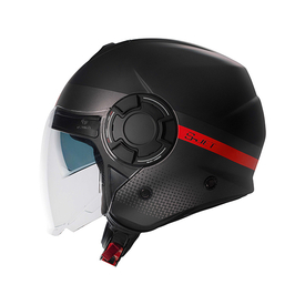 Κράνος Jet CMS S-JET QUARTZ Red