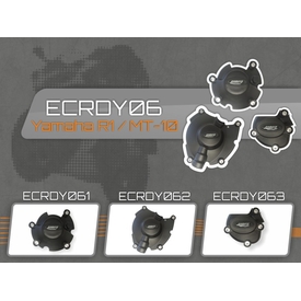 Σετ καλύμματα κινητήρα Rdmoto Yamaha R1 (15-16) / MT10 (16)