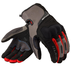 Καλοκαιρινά Γάντια REVIT CAVERN Grey/Red
