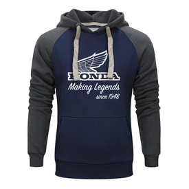 Honda Φούτερ Making Legends Hoodie Blue / Grey