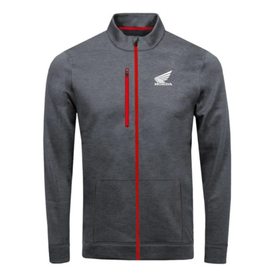 Honda Ζακέτα Tactical Zipper Sweater Grey/Red