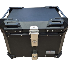 Βαλίτσα MAXIMUS MX702 Αλουμίνιου Μαύρη 45LT