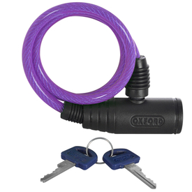 Κλειδαριά Κράνους OXFORD Bumper Cable Lock Purlple