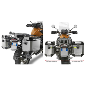 GIVI ΠΛΑΙΝΕΣ ΒΑΣΕΙΣ για ΟΒΚ BMW R1200 GS'04-12