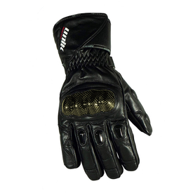 Γάντια μοτοσυκλέτας δερμάτινα UNIK R17 Black