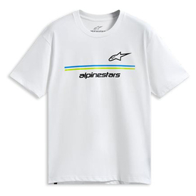 T-Shirt Alpinestars Lanes SS CSF White