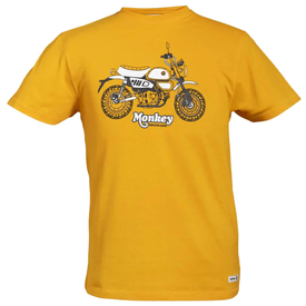 Honda T-Shirt Tribute Monkey Yellow
