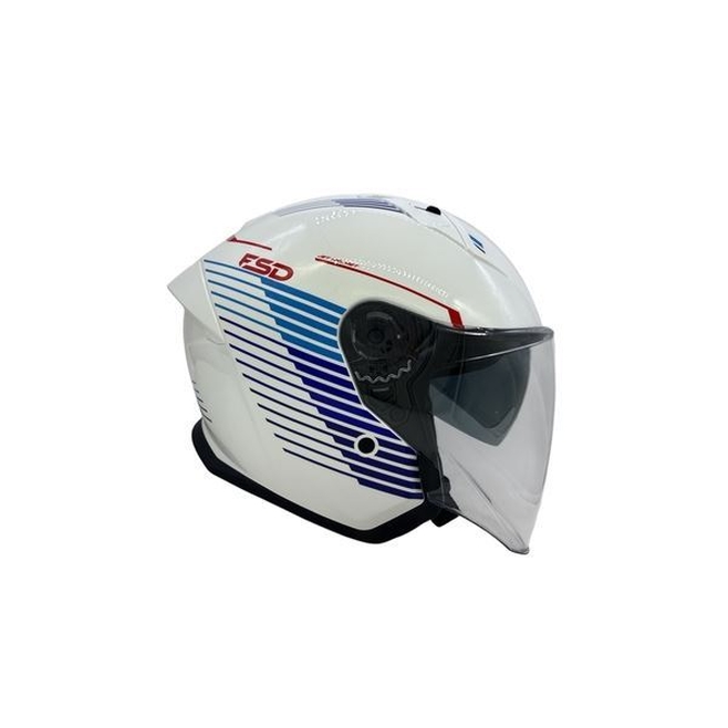 Κράνος FSD768 Evolve White Red Blue