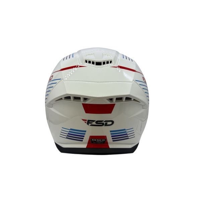 Κράνος FSD768 Evolve White Red Blue