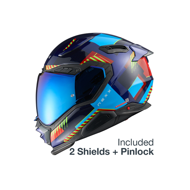 Κράνος NEXX X.WST3 FLUENCE Blue/Red