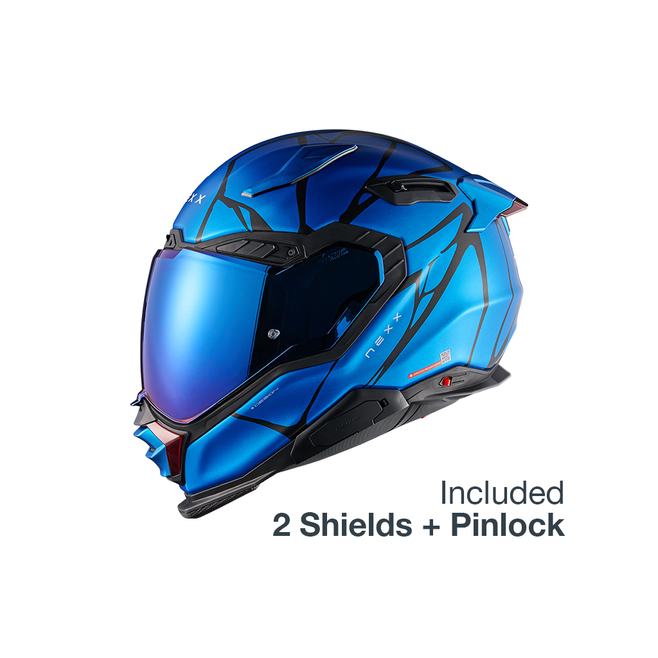 Κράνος NEXX X.WST3 B-SIDE Sky Blue/Black Matt