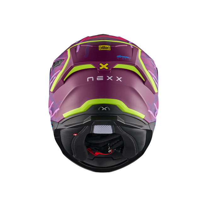 Κράνος NEXX Y.100R URBANGRAM Aubergine Matt