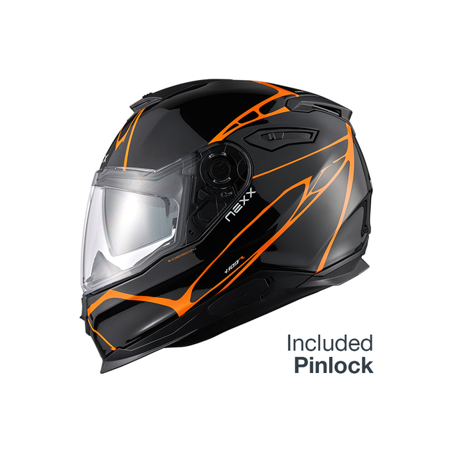 ΚΡΑΝΟΣ NEXX Y.100 B-SIDE BLACK/ORANGE L