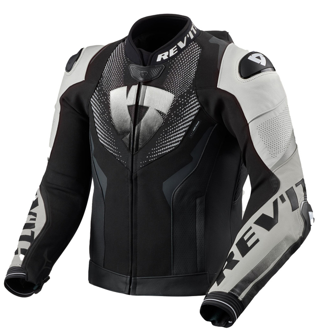 Δερμάτινο Μπουφάν REVIT HYPERSPEED 3 PRO Black/White