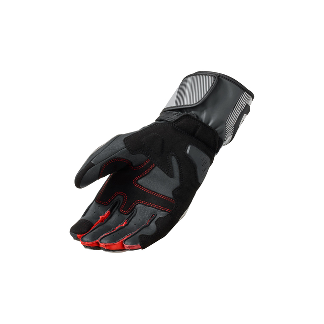 Καλοκαιρινά Γάντια Revit Metis 2 Light Grey-Neon Red