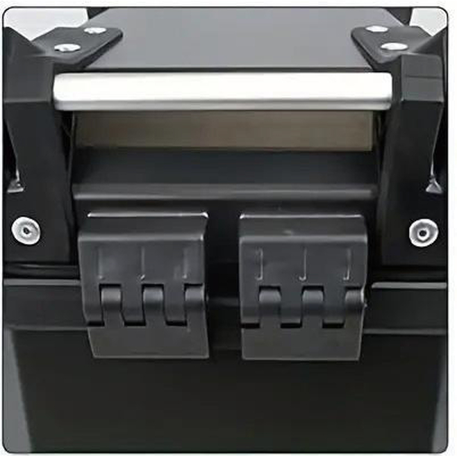 Πλαϊνές Βαλίτσες Τύπου Αλουμινίου & Βάσεις ANAX X-STYLE Μαύρες 35lt για CFΜΟΤΟ 450MT