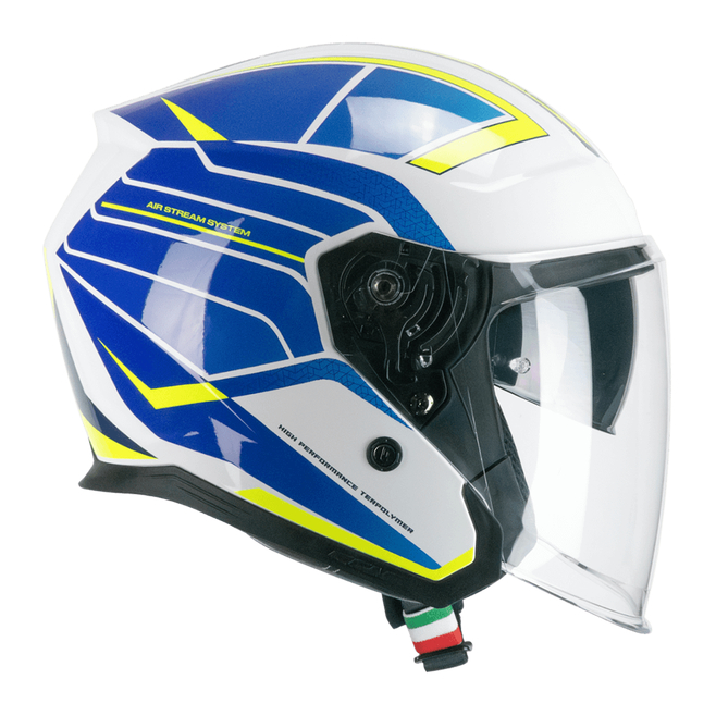 Κράνος CGM 136S RNA RACE Blue Yellow Fluo