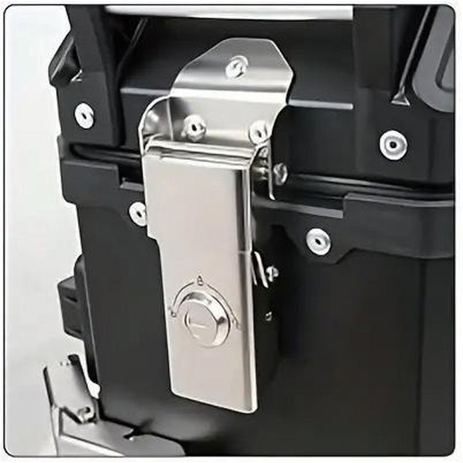 Πλαϊνές Βαλίτσες Τύπου Αλουμινίου & Βάσεις ANAX X-STYLE Μαύρες 35lt για CFΜΟΤΟ 450MT