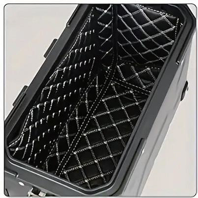 Πλαϊνές Βαλίτσες Τύπου Αλουμινίου & Βάσεις ANAX X-STYLE Μαύρες 35lt για CFΜΟΤΟ 450MT