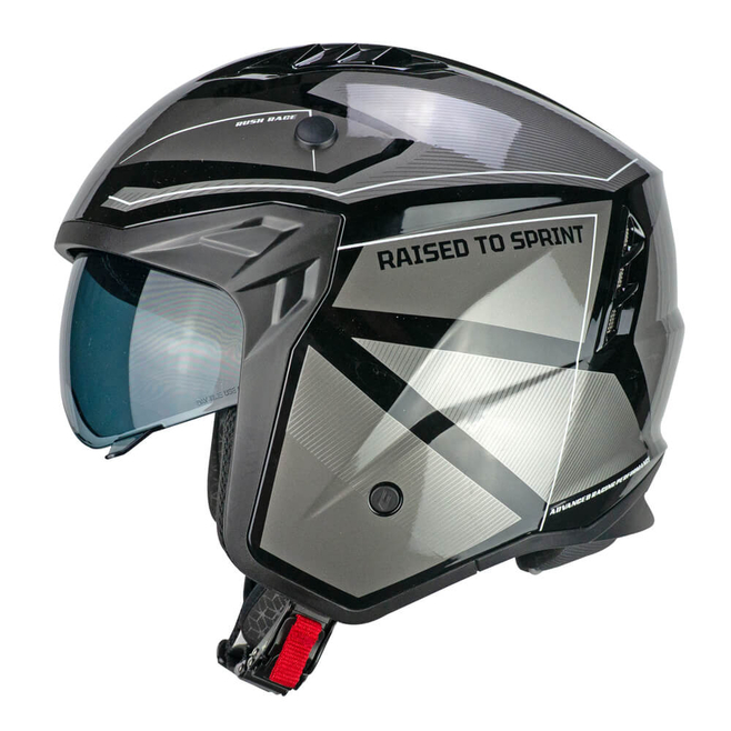 Κράνος CGM RUSH RACE 155S Black/Graphite