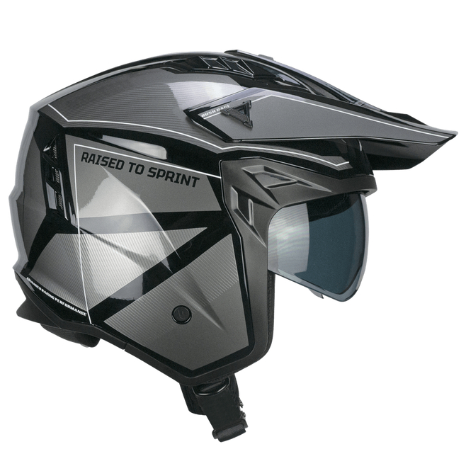 Κράνος CGM RUSH RACE 155S Black/Graphite