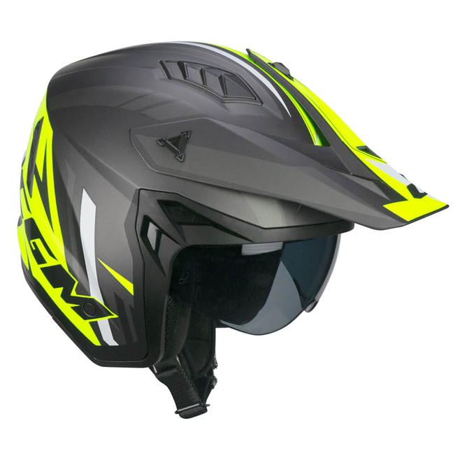 Κράνος CGM RUSH SPRINT 155X  Black Fluo