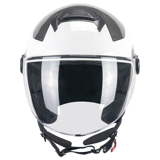 Κράνος CGM FLO BICO 167L Black White