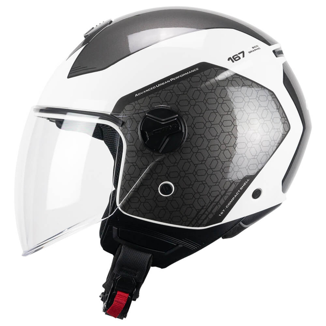 Κράνος CGM FLO BICO 167L Black White