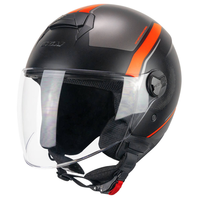 Κράνος CGM  FLO DOT 167M Black Red