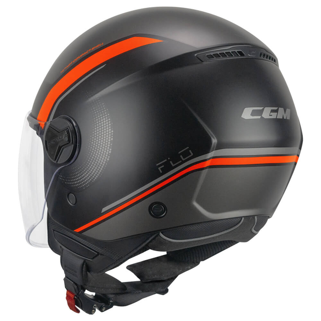 Κράνος CGM  FLO DOT 167M Black Red