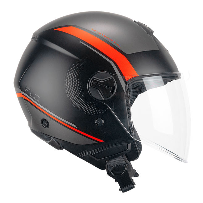 Κράνος CGM  FLO DOT 167M Black Red