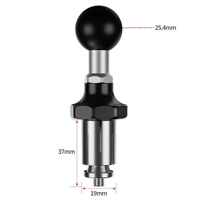 Αντάπτορας Τιμονόπλακας LanParte 19mm