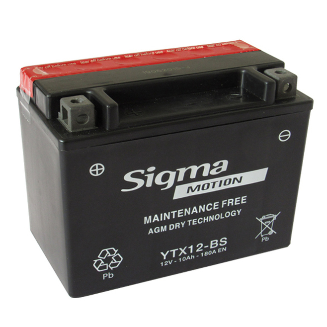 Μπαταρία Sigma Motion YTX12-BS
