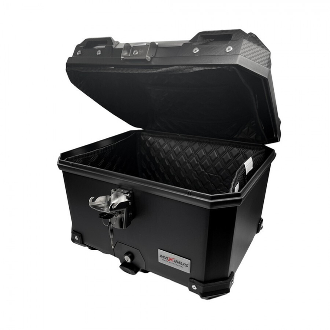 Bαλίτσα MAXIMUS MX705 Αλουμινίου Μαύρη 65LT