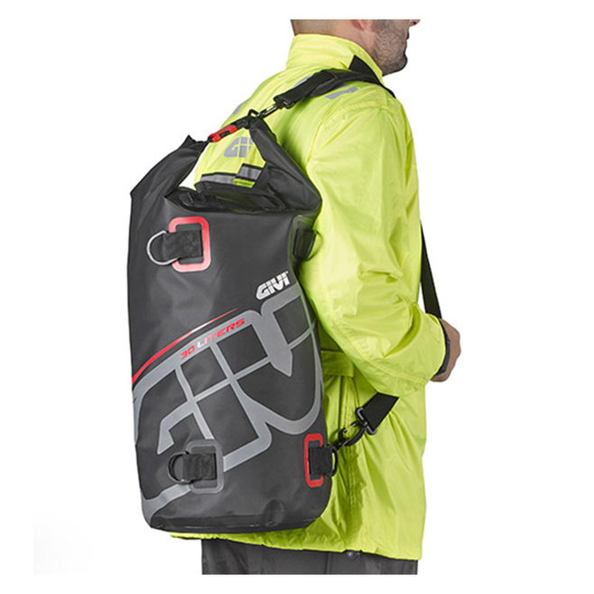 Σάκος Oυράς Givi EA114GR 30L Mαύρο/Γκρι/Κόκκινο