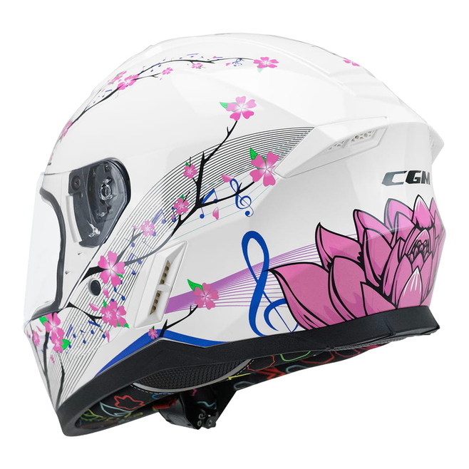 Κράνος CGM 265M MICRO MUSIC White Pink
